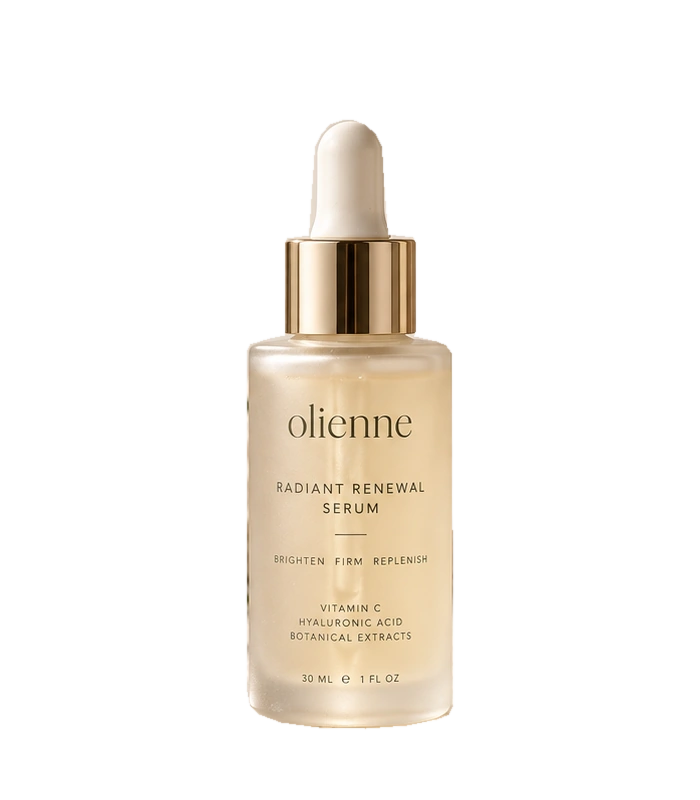 radiant renewal serum concept packaging