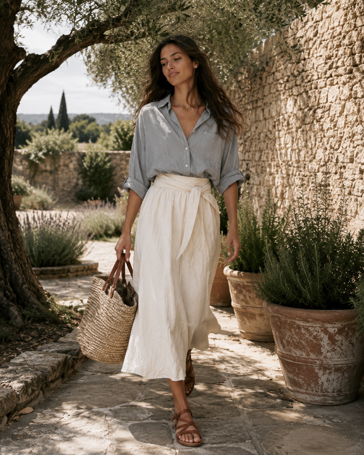 Jeanne Linen Set